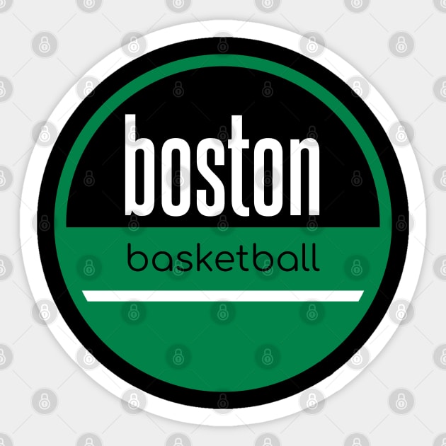 boston basketball Sticker by BVHstudio